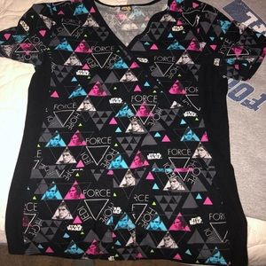 Star Wars scrub top